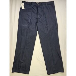 Dockers Classic Fit Chinos Navy Blue Pants Men's 38x30 Stretch Cotton Casual NWT